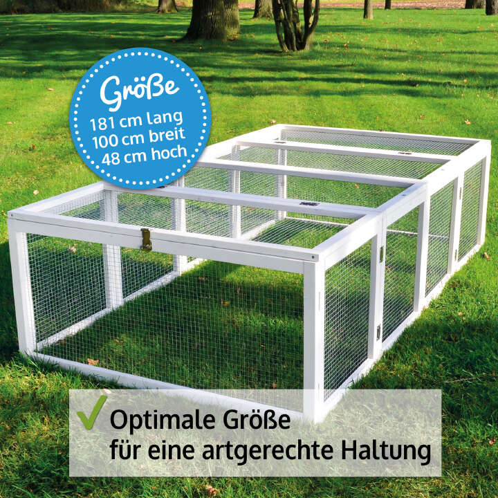 zooprinz Auslauf Rubbit Run, 100x181x48 cm